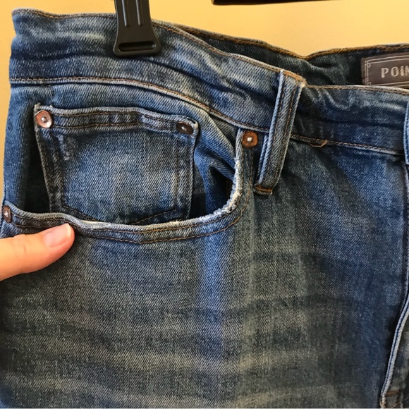J Crew Point Sur Distressed Jeans, Size 32, NWOT - Picture 2 of 11